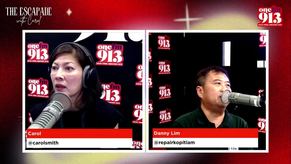 Fix-It Yourself: Repair Education with Danny Lim – ONE FM 91.3 The Escapade